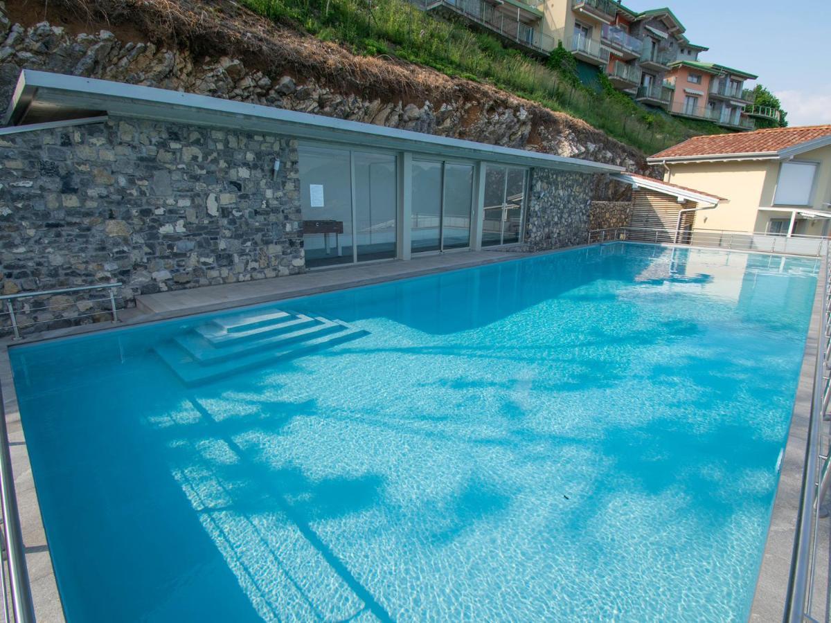 Van Gogh - Beautiful Lake Iseo View And Swimming Pool Parzanica Exterior foto
